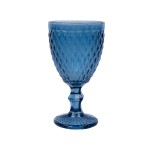 Taça Bico de Abacaxi Azul 